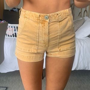 american eagle high waisted shorts